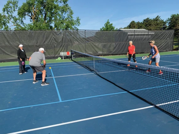 Frankenmuth HS Tennis Courts
