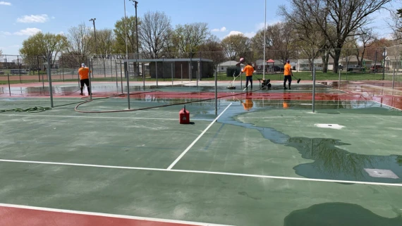 Hastings Roadside tennis courts