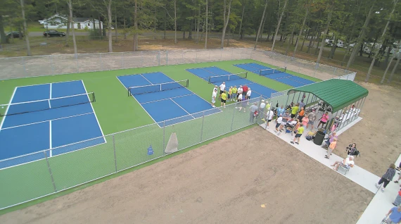 Houghton Lake - Prudenville Pickle Ball Courts