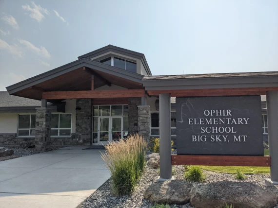 Ophir Elementary School in Big Sky Ophir Elementary School in Big Sky