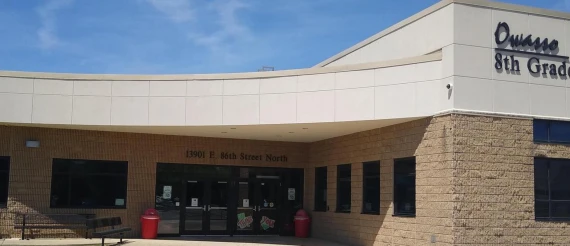 Owasso 8th Grade Tennis facility
