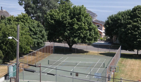 Port Townsend Courthouse Pickleball Court