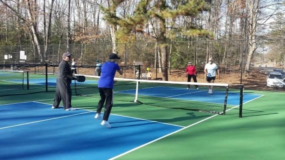 Scott Pickleball Center in Rockwood Park