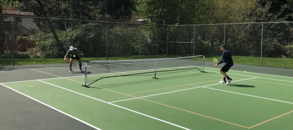 Shoreline - Shoreline Twin Ponds Park Pickleball and Tennis Court