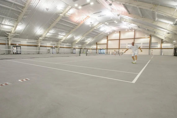 Tennis Courts, Blue Mountain Lake