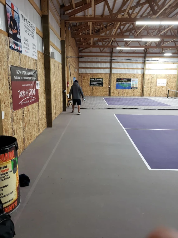 The Shed indoor pickleball The Shed indoor pickleball