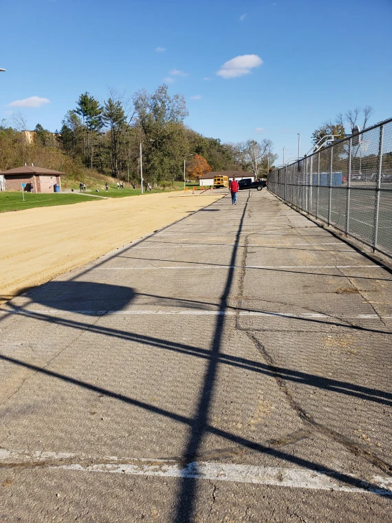 UW-Platteville Pickleball Court at the Memorial Park