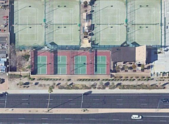 Mesa Tennis Pickleball Center at Gene Autry Park : Pickleball Court