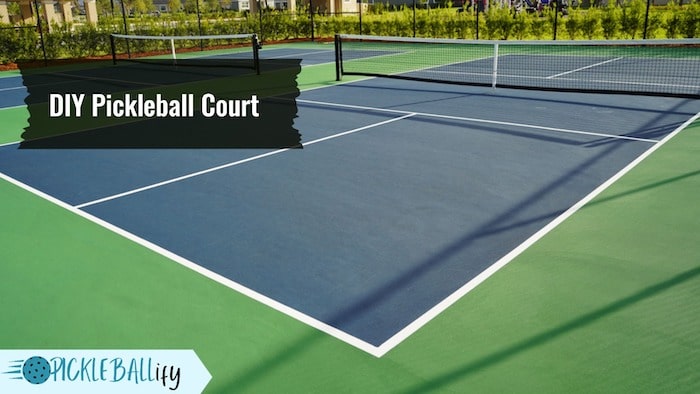 DIY Pickleball Court DIY Pickleball Court