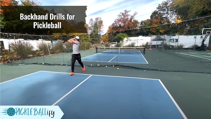 Backhand Drills for Pickleball Backhand Drills for Pickleball