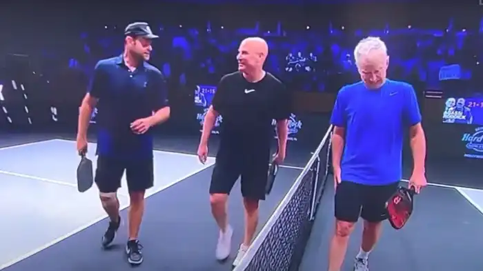 Featured Image For Tennis Legends Agassi and McEnroe Embrace Pickleball: What You Need to Know