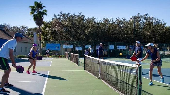 Master the court at the exclusive adult pickleball camp