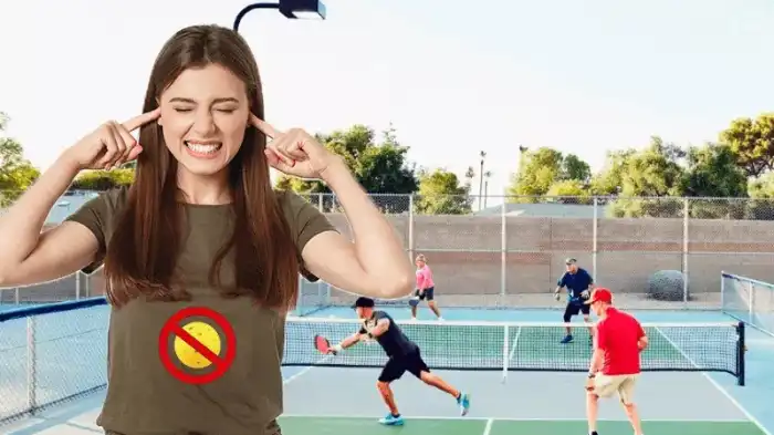 Disturbed With The Sound Of The Pickleball Game