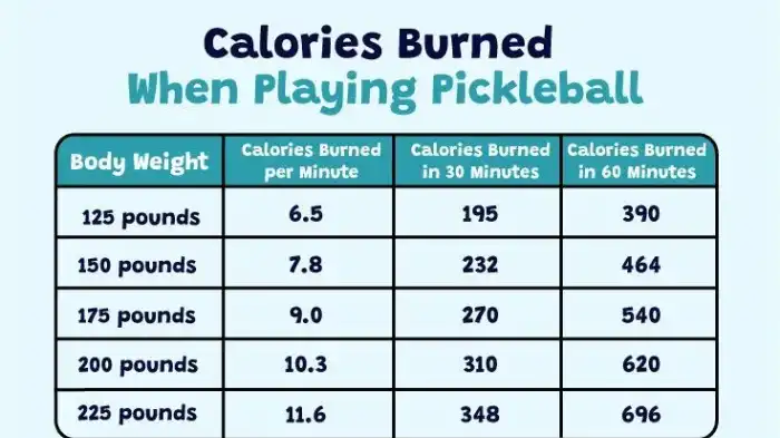 How Many Calories You Can Burn By Playing Pickleball For 1 Hour?