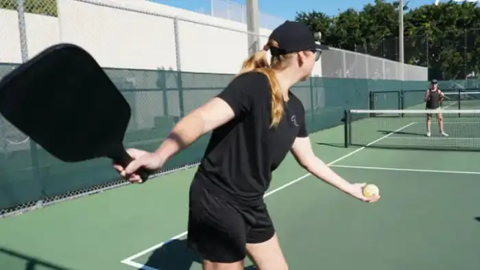 Power Serve In Pickleball