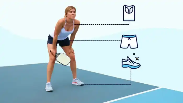 Right Clothing And Footwear For Pickleball