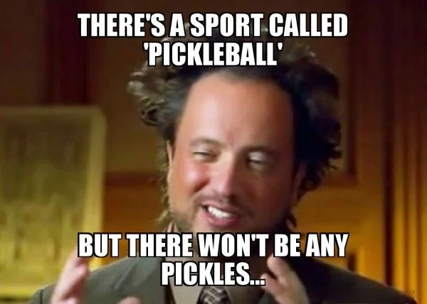 Pickleball Etiquette Meme