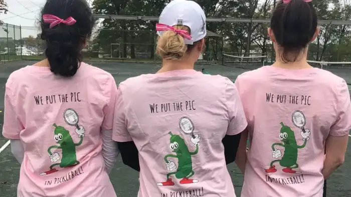 Customized Pickleball T-Shirts For Ladies