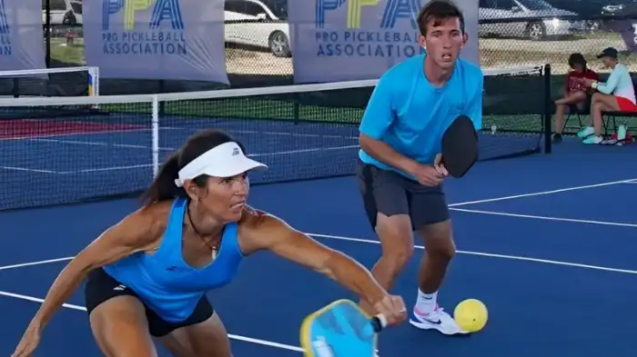 Julie Johnson As A Senior Professsional Pickleball Player Emerged In The Senior Pickleball Rankings
