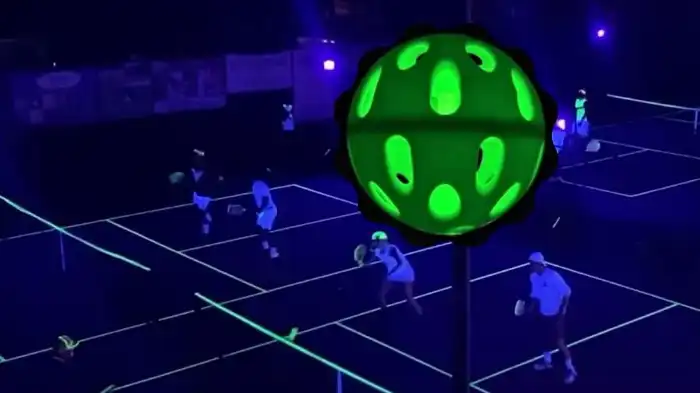 Origin Of The Black Light Pickleball