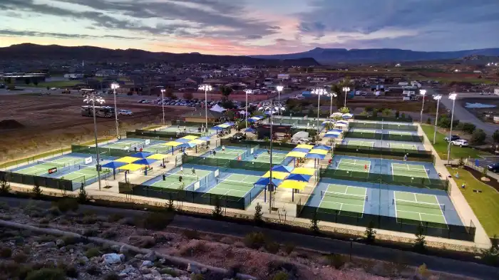 Facilities and Infrastructure at Little Valley Pickleball Complex