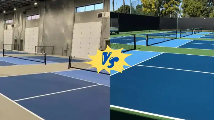 Difference Between Indoor and Outdoor Pickleball In Terms Of Court Surface