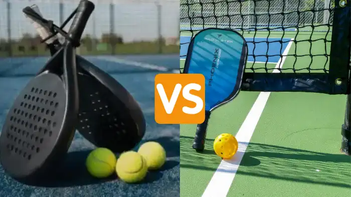 difference between paddle and pickleball in terms of equipment