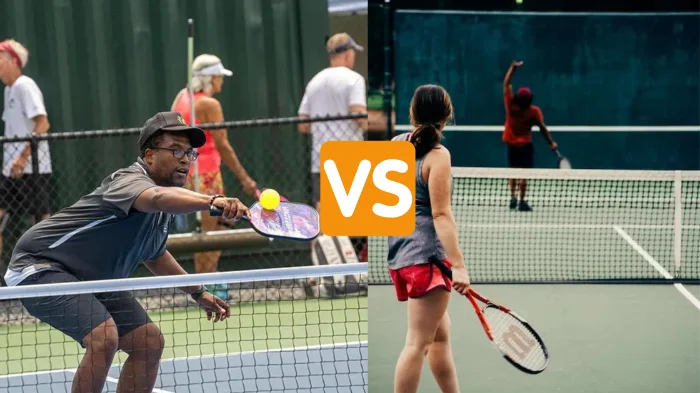pickleball net vs tennis net